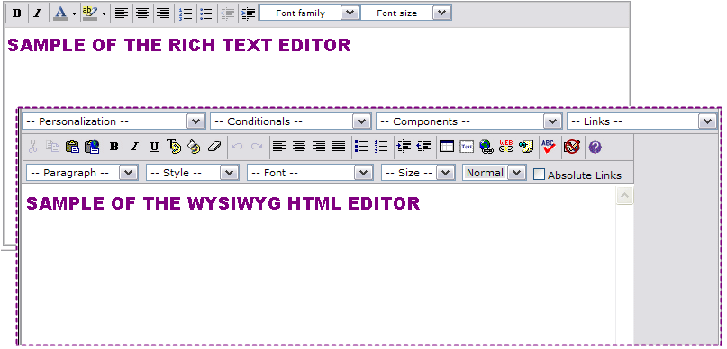 Email Rich Text Vs Html